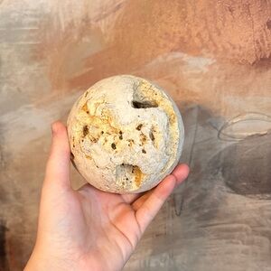 Limestone sphere from CB2
